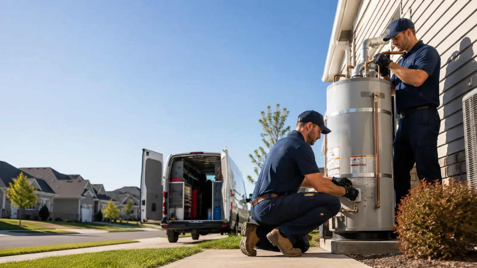 Water Heater Installation in Whitesboro, OK